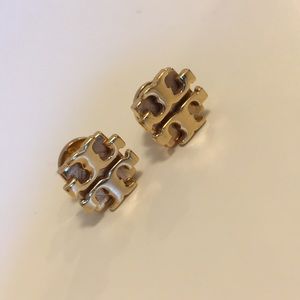 Tory Burch Gold Stud Earrings